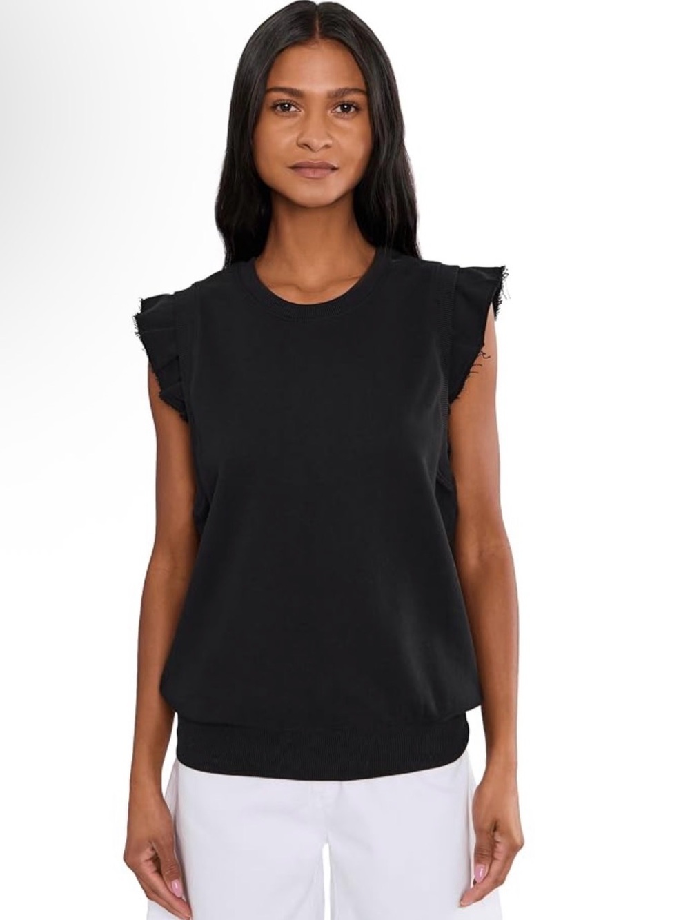 FP Movement by Free People Black Flutter Tank